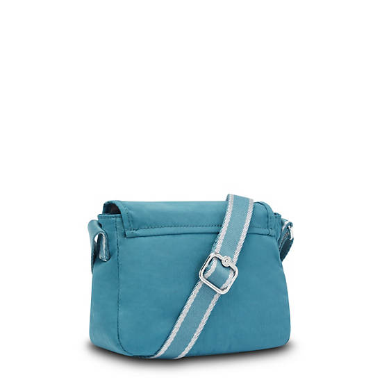 Kipling Sabian Crossbody Mini Tassen Turquoise | België 1873VR